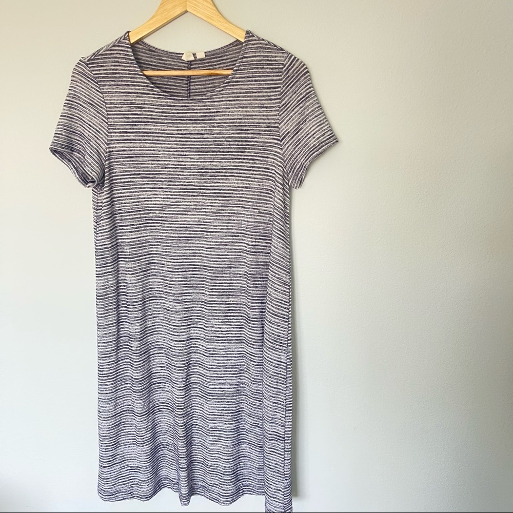 Gap Striped Swing Tee-Short Dress